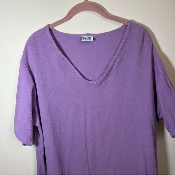 Oh My Gauze Women’s Purple Ruffle Dress 2 - Picture 2 of 12